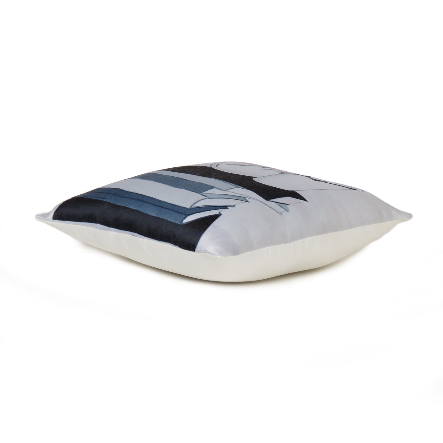 White Books Printed Cushion Cover in Set of 2