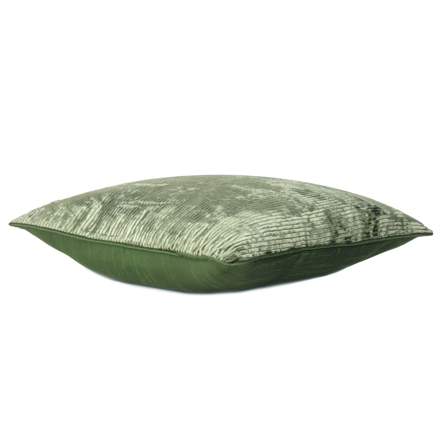 Solid Corduroy Cushion Cover in Set of 2 - Green