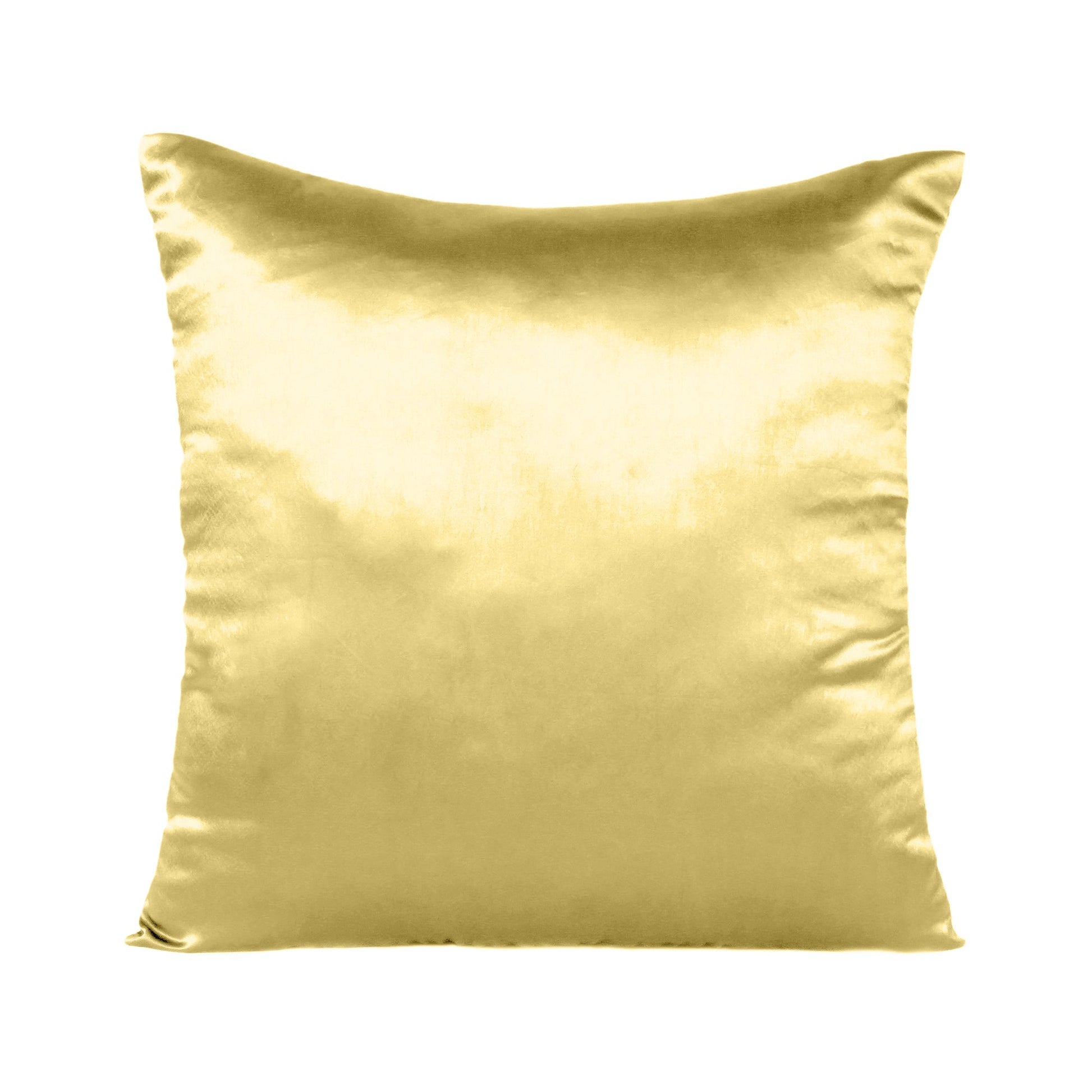 Desert Dust Satin Silky Cushion Covers in Set of 2
