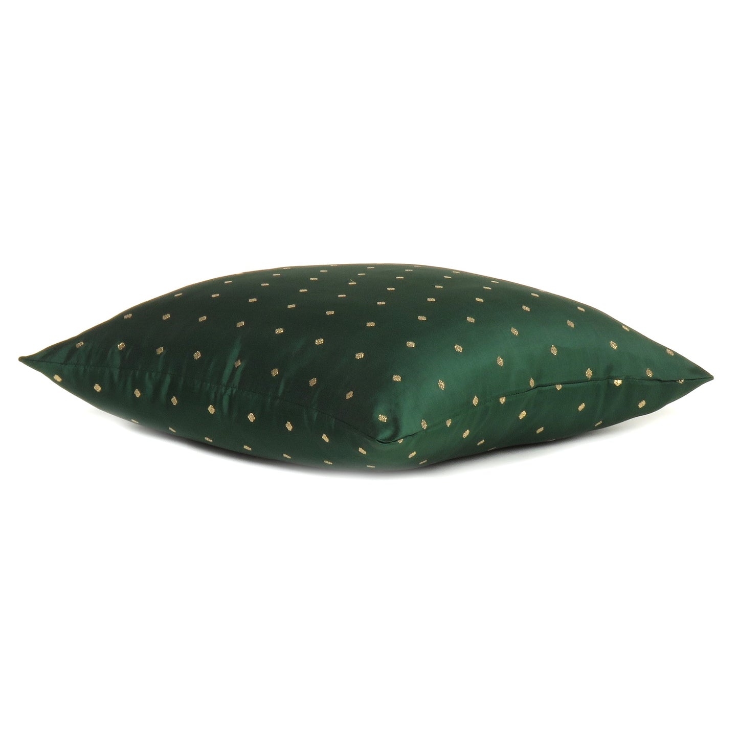 Polka Dot Green Cushion Cover in Set of 2
