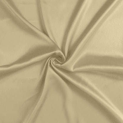 Luxury Soft Plain Satin Silk Pillowcases in Set of 2 - Apricot Gelato