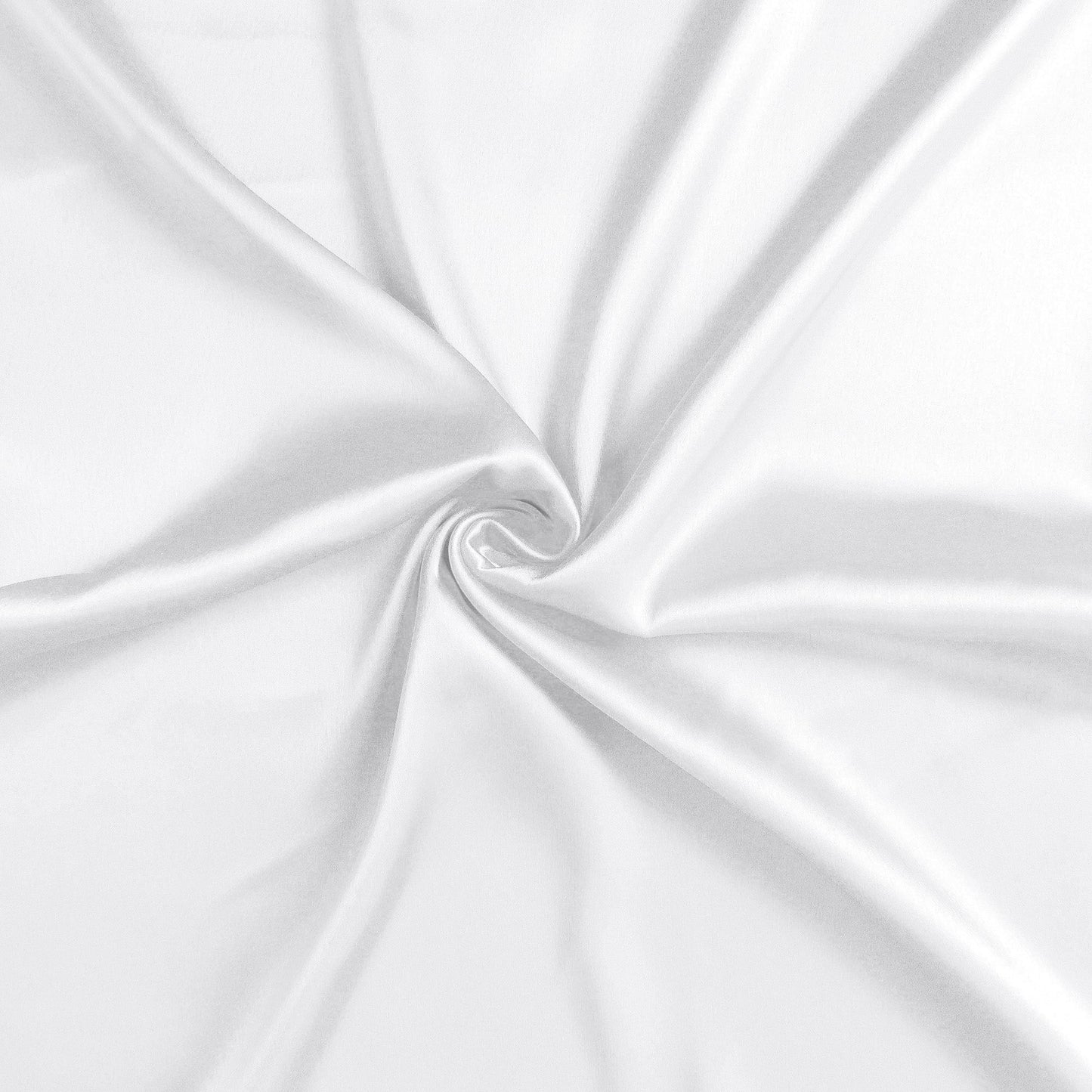 Luxury Soft Plain Satin Silk Pillowcases in Set of 2 - Blanc De Blanc