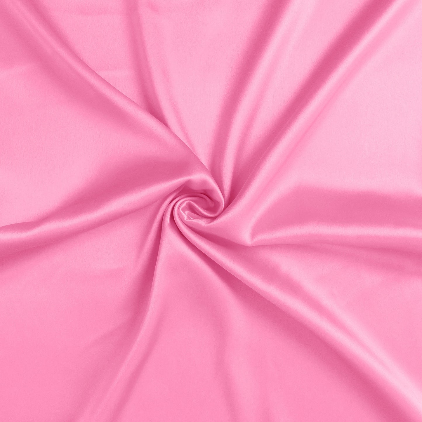Luxury Soft Plain Satin Silk Pillowcases in Set of 2 - Fandango Pink