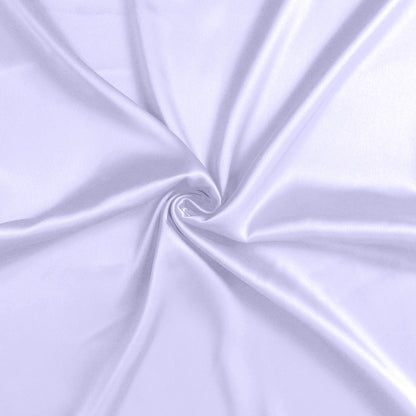 Luxury Soft Plain Satin Silk Pillowcases in Set of 2 - Orchid Bloom