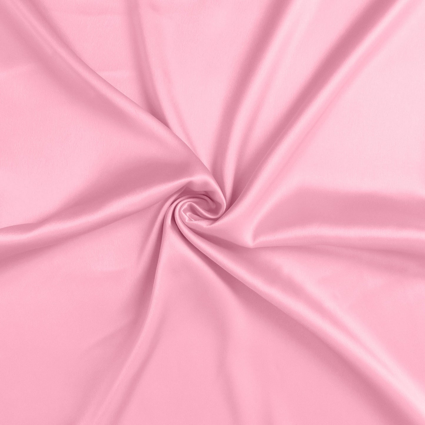 Luxury Soft Plain Satin Silk Pillowcases in Set of 2 - Pink Lemonade