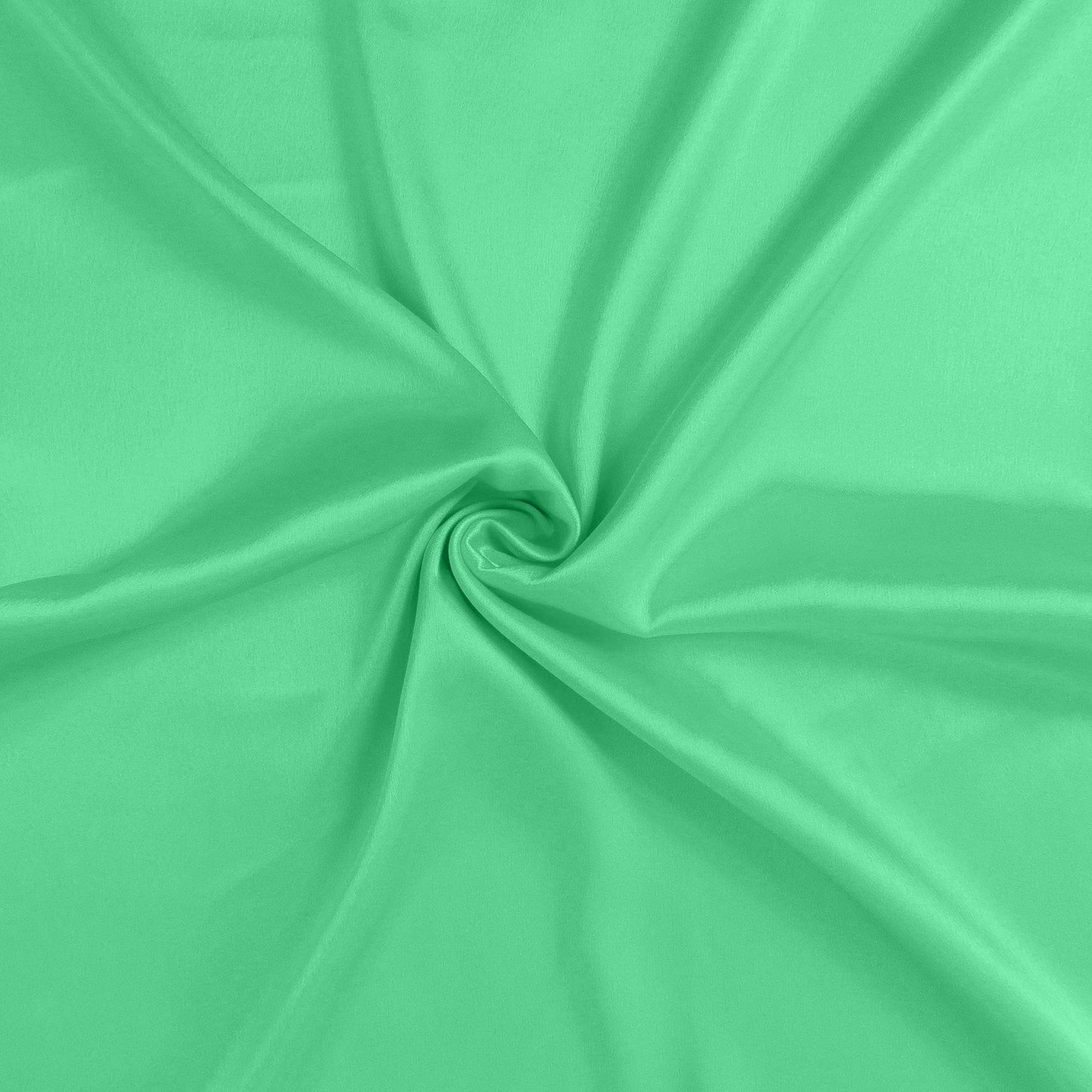 Luxury Soft Plain Satin Silk Pillowcases in Set of 2 - Pool Green