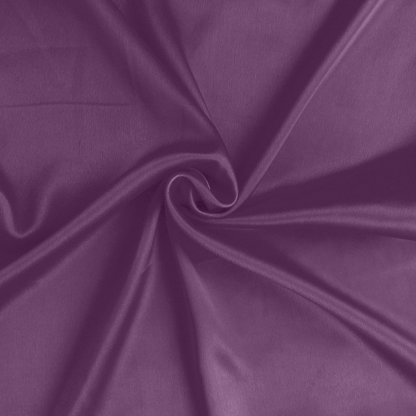 Luxury Soft Plain Satin Silk Pillowcases in Set of 2 - Purple Passion