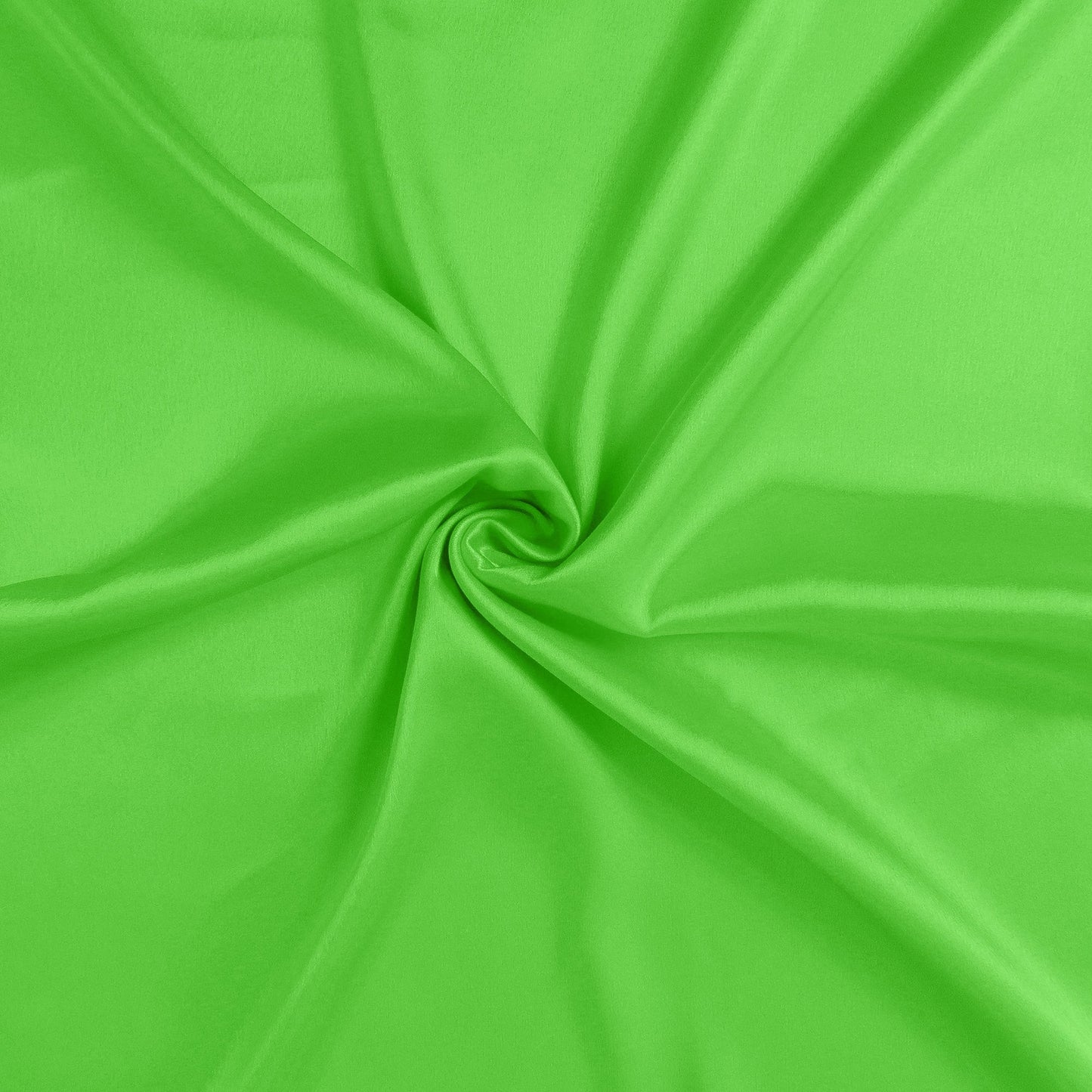 Luxury Soft Plain Satin Silk Pillowcases in Set of 2 - Summer Green