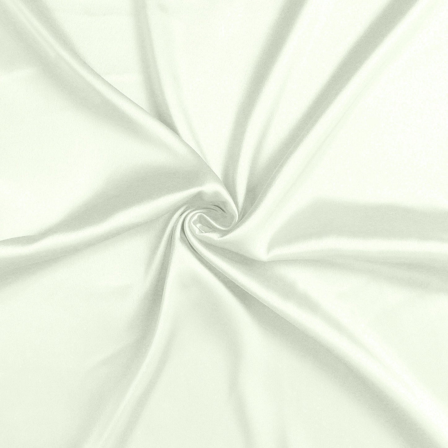 Luxury Soft Plain Satin Silk Pillowcases in Set of 2 - Vanilla Ice