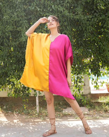 Colorful Satin Tunics